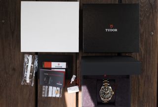 RELOJ TUDOR BLACK BAY ORO Y ACERO