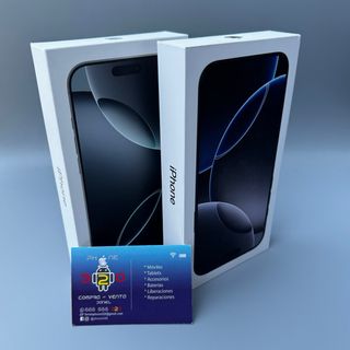 IPHONE 16 PRO MAX 256GB PRECINTADO FACTURA