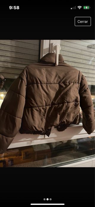 Cazadora berska corta talla 10-12