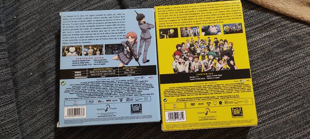 Assassinstion classrom dvd