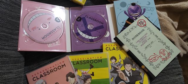 Assassinstion classrom dvd