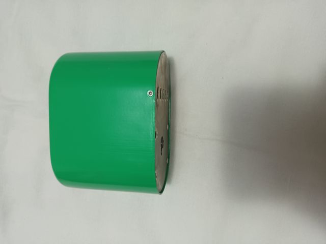 Salvadanaio Vintage colore verde con CHIAVE