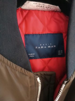 Giacca Zara verde militare tgl XL 44 uomo