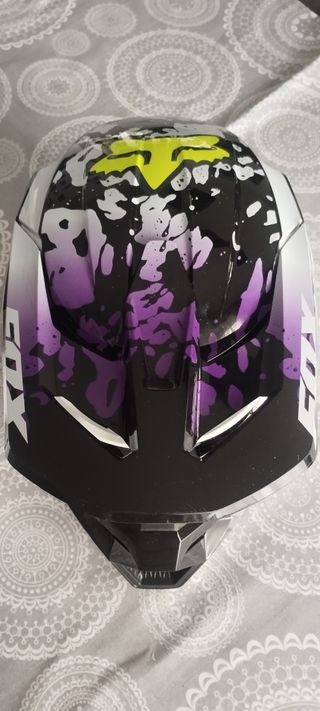 Casco Fox Morphi V1 + gafas Fox