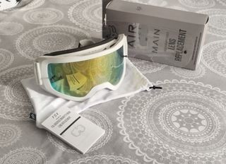 Casco Fox Morphi V1 + gafas Fox