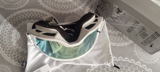 Casco Fox Morphi V1 + gafas Fox