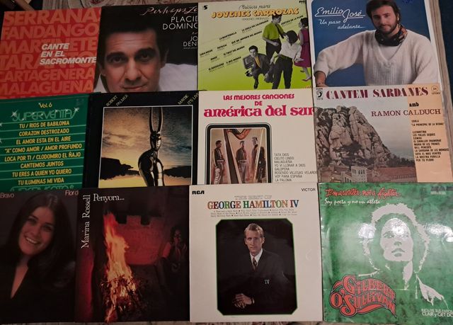 OFERT!! 24 Vinilos LPs, variados.Lote 15