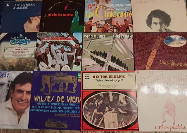 OFERT!! 24 Vinilos LPs, variados.Lote 15