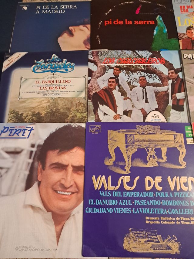 OFERT!! 24 Vinilos LPs, variados.Lote 15