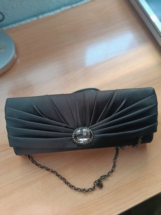 Bolso de fiesta mujer negro #Iber