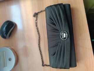 Bolso de fiesta mujer negro #Iber