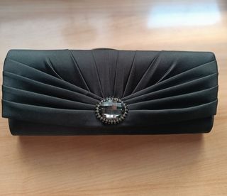 Bolso de fiesta mujer negro #Iber