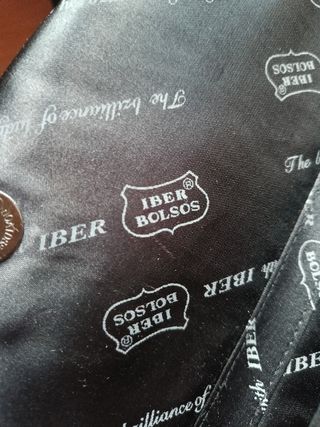 Bolso de fiesta mujer negro #Iber