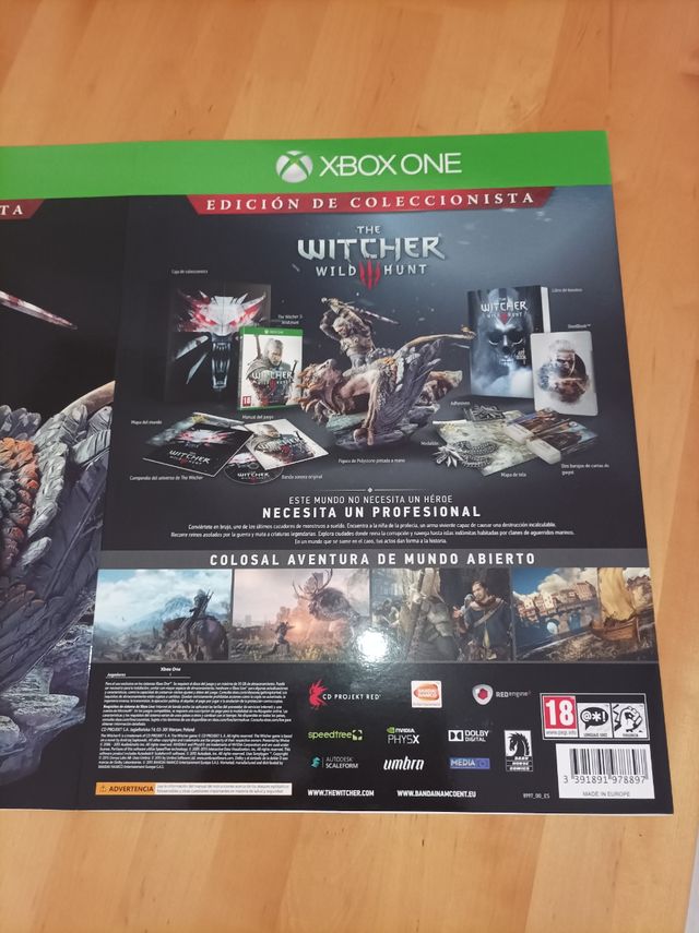 Funda protectora The Witcher 3 