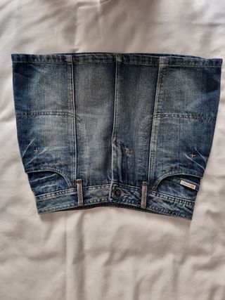 Falda vaquera de Agua Viva