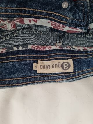 Falda vaquera de Agua Viva