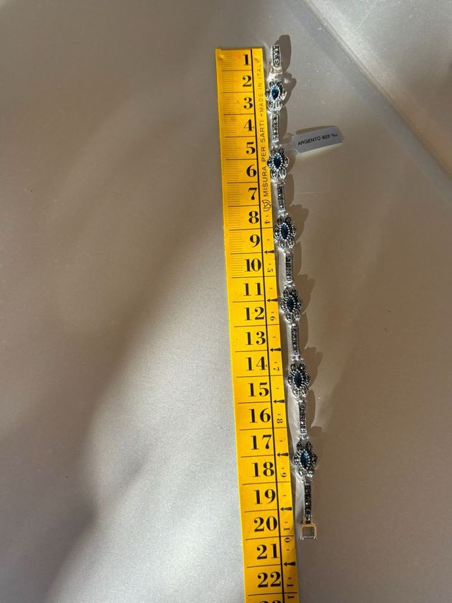 Bracciale vintage marcasite argento 925