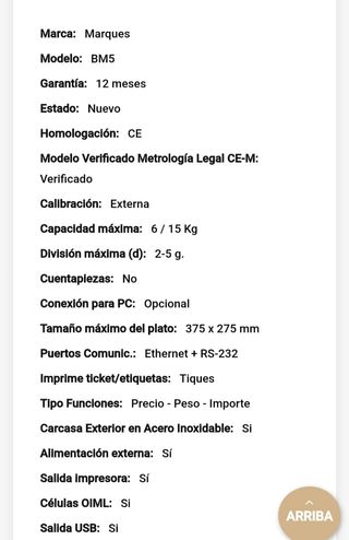 TPV Y PESAJE DE MOSTRADOR PREMIUM