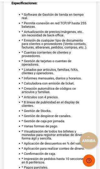 TPV Y PESAJE DE MOSTRADOR PREMIUM