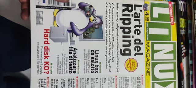 Raccolta riviste Io programmo Linux, ecc