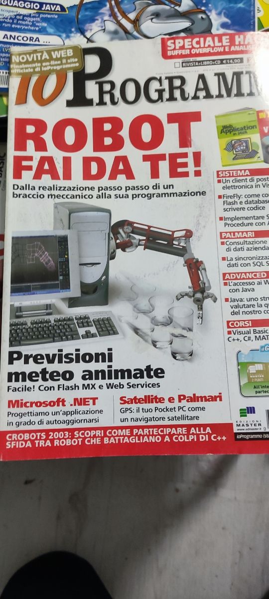 Raccolta riviste Io programmo Linux, ecc