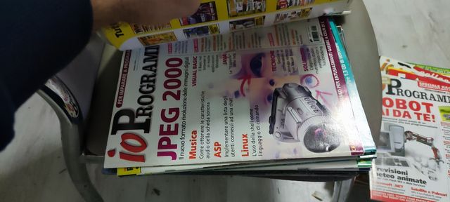 Raccolta riviste Io programmo Linux, ecc