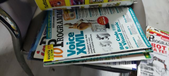 Raccolta riviste Io programmo Linux, ecc