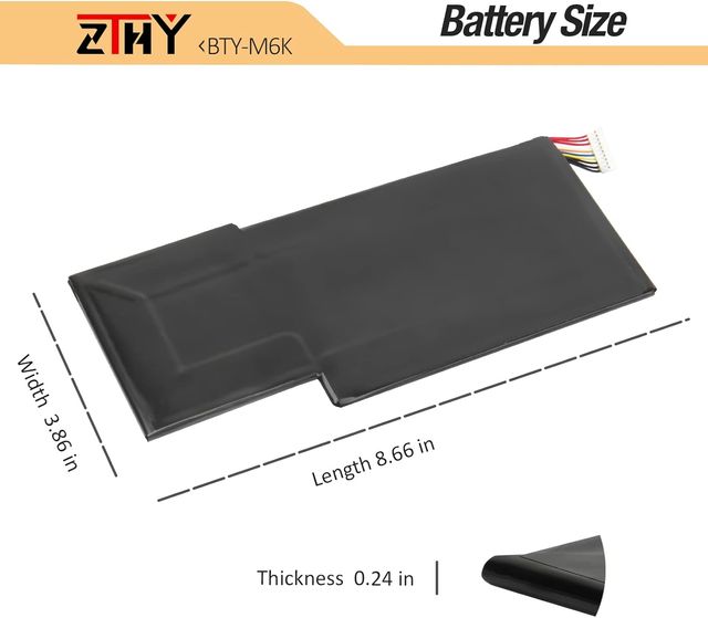 BTY-M6K Batería para MSI GF65 9SEXR 9SD 10UE 10SDR