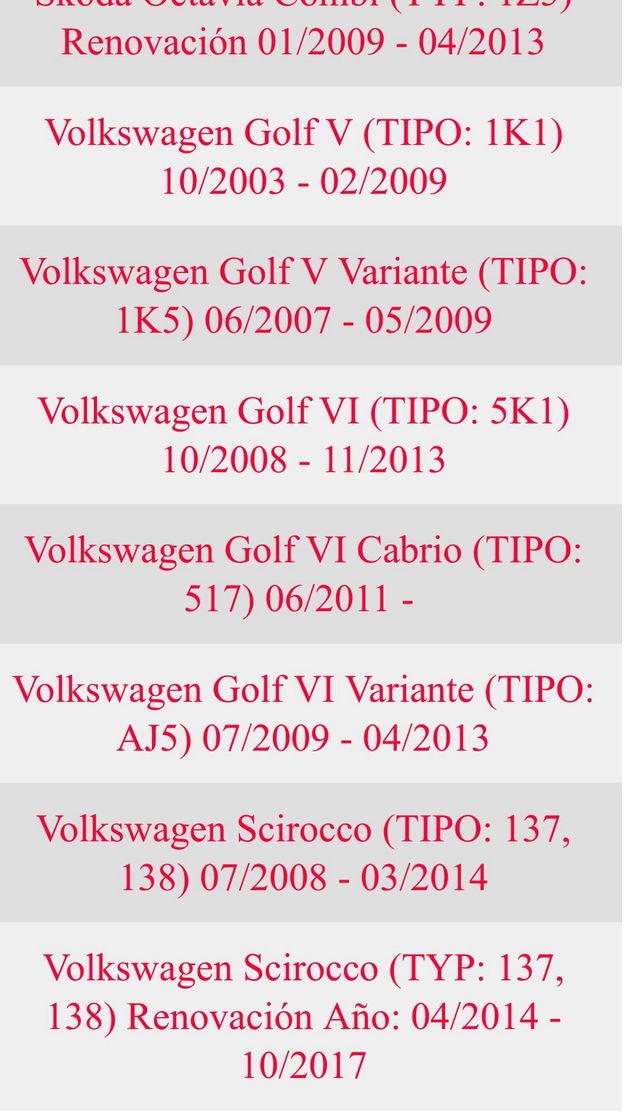 Barra de Torretas VW Golf V VI 5 6 A3