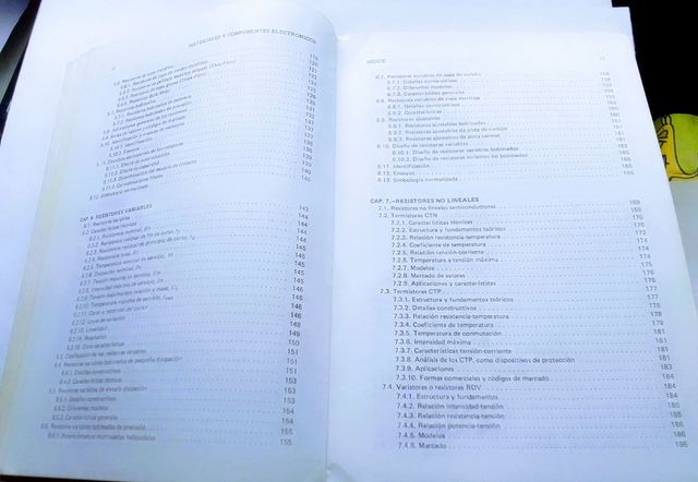 Materiales y componentes electrónicos.