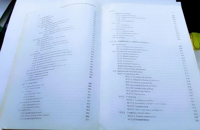 Materiales y componentes electrónicos.