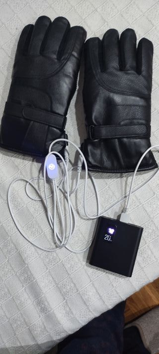 GUANTES CALEFACTABLES CON BANCO DE ENERGIA