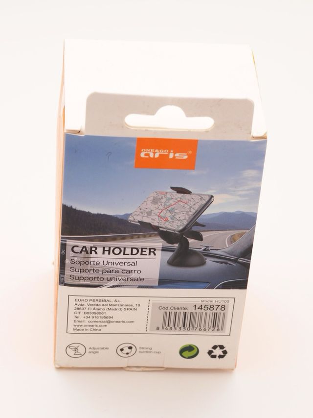 Soporte con ventosa para movil