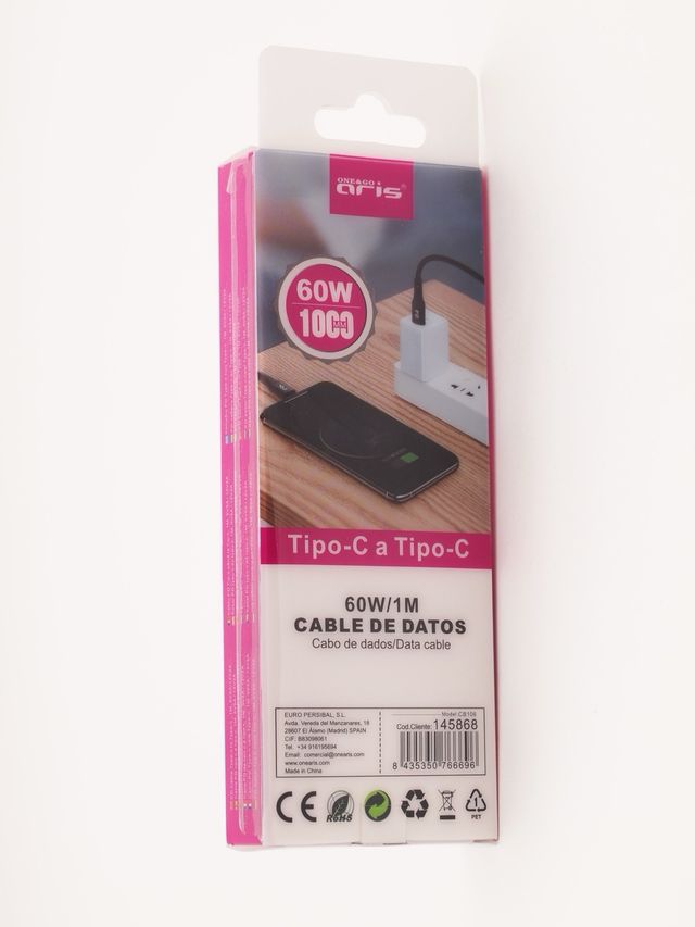 Cable de datos tipo C