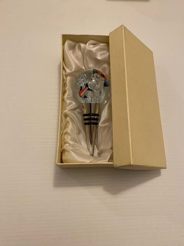 Tappo per bottiglia in vetro di Murano