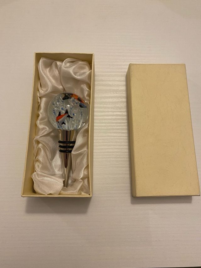 Tappo per bottiglia in vetro di Murano