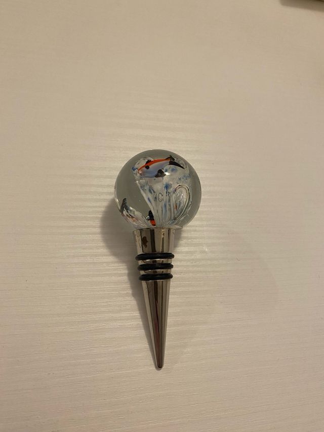 Tappo per bottiglia in vetro di Murano