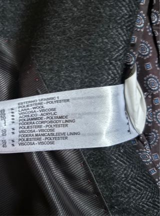 Cappotto Uomo Alcott tg.52 col. Grigio scuro