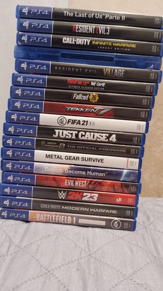 Giochi ps 4 vendo tutti insieme a 50€ o 20 CAD uno