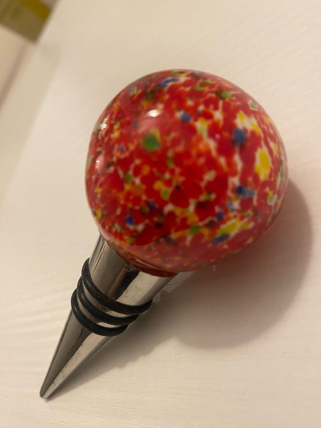 Tappo per bottiglia in vetro di Murano