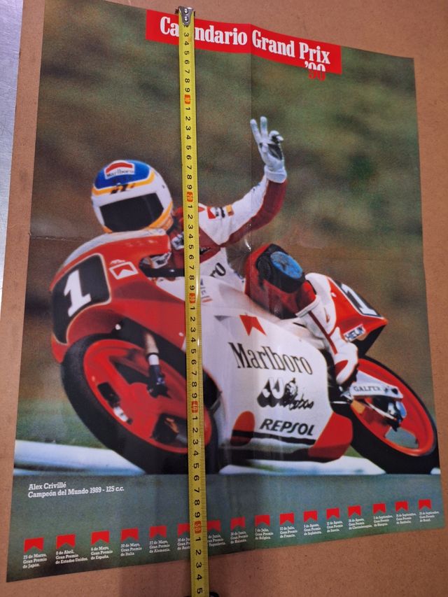 Poster Alex Criville 25 aniversario