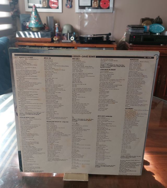 Disco in vinile di David Bowie Lodger