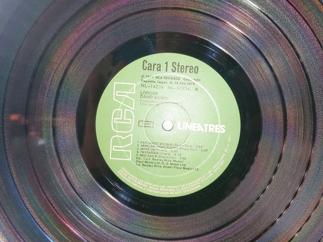 Disco in vinile di David Bowie Lodger