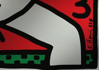 Poster Haring Napoli