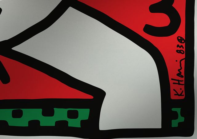 Poster Haring Napoli