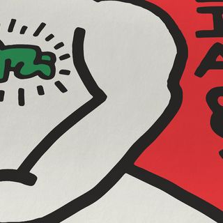 Poster Haring Napoli