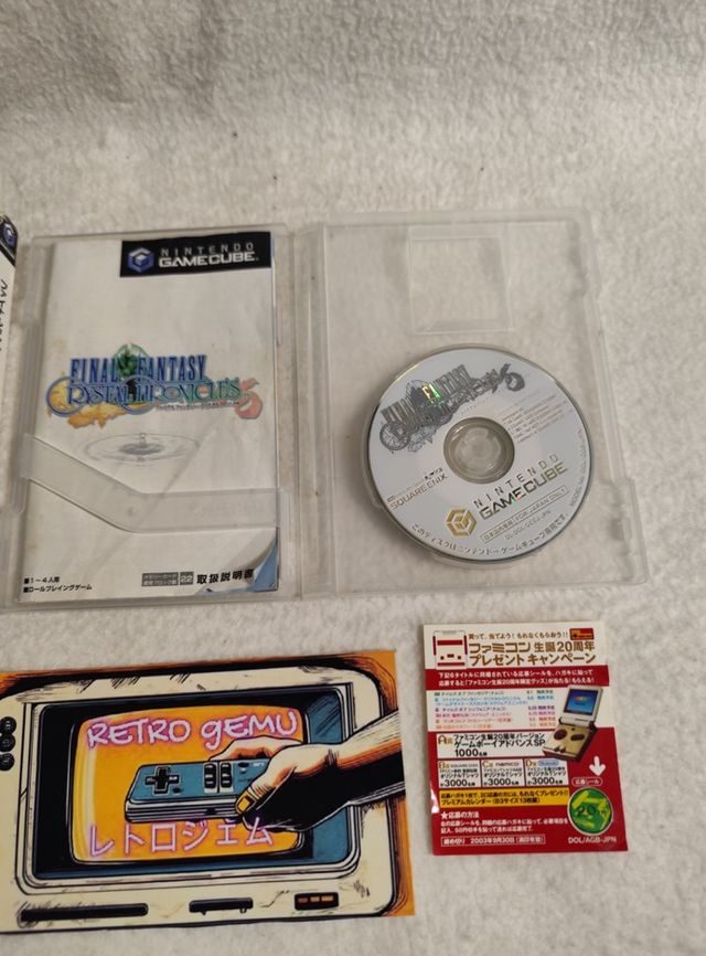 *COMPLETO* Final Fantasy Cristal Cronicless GC