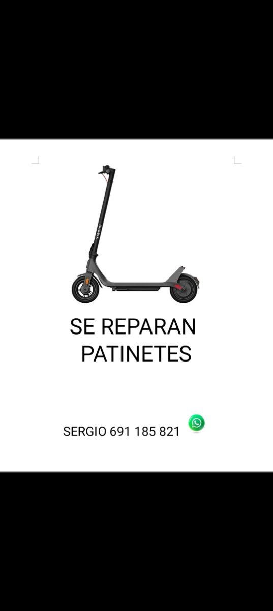 Pinchazos patinetes eléctricos ,averías,reparación