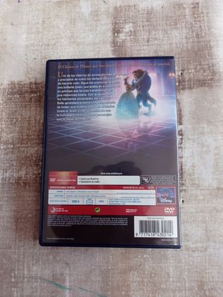 DVD nuevo "La bella y la bestia"