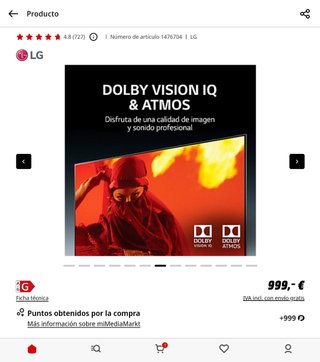 LG Nanocell de 65"